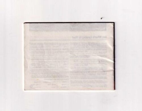 Turbo Vision - Authentic Manual Instruction Booklet - Turbografx 16 - Bild 2 von 2
