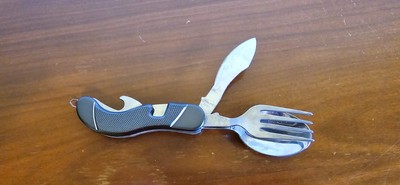 Camping Utensil Multi-Function 4-in-1  Flatware Set