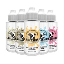 Lancashire Creamery 100ml The E Liquid Vape 70vg 30pg Juice 0mg BUY 3 GET 1 FREE