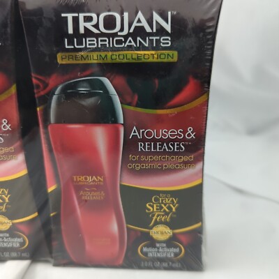 Trojan Arouses & Releases Personal Lubricant, 3 oz. 