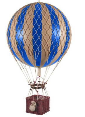 Wunderschöner Ballon Royal Aero Blau_Authentic Models_56 x 32 cm