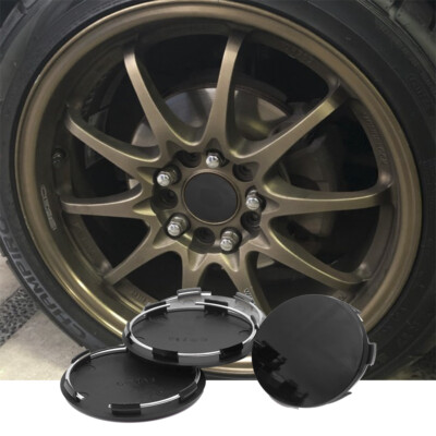 4pc 65mm 2.56in Wheel Center Hup Cap For RE30 CE28n 18'' TE37 17'' A Flat Type