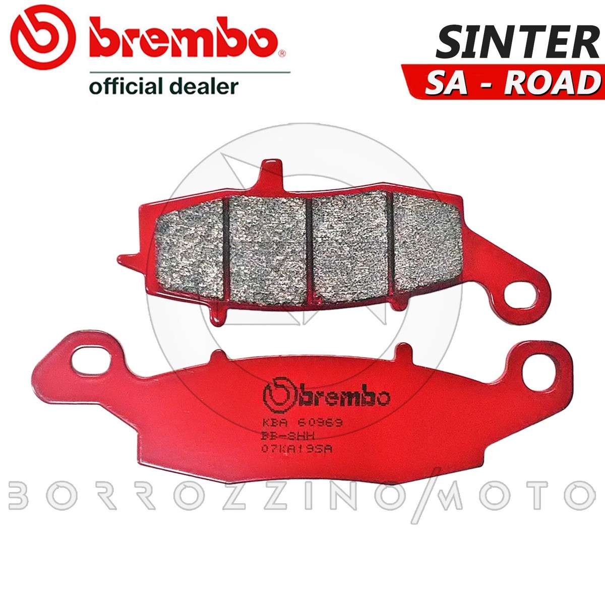 Brembo Sintered Front Brake Pads For Kawasaki Z 750 2004-2005 – 07K