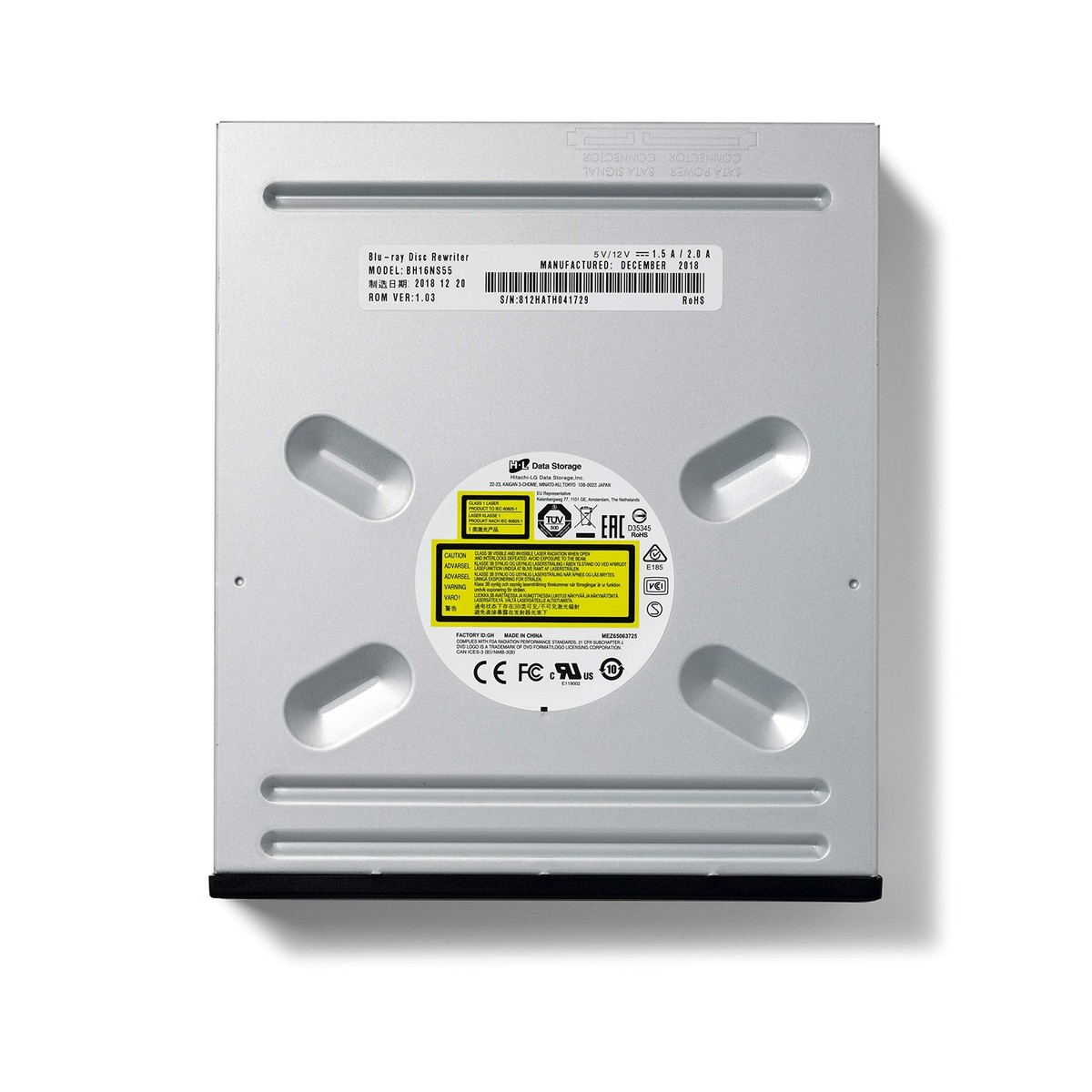 LG BH16NS55 serial port 16X built-in CD, DVD, BD drive burner | eBay