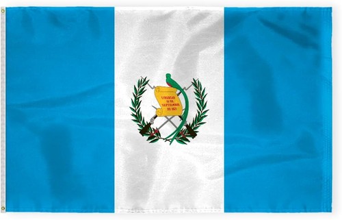 AGAS Guatemala Flag With Seal - Multi Variation - International Flags - Picture 9 of 13