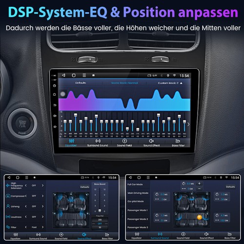 2+32G Für Dodge Journey Fiat Freemont Autoradio Carplay Android GPS NAVI BT DAB+ - Bild 10 von 12