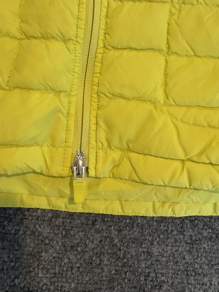 Chaleco Lacoste Para Hombres 3XL Amarillo Acolchado Puffer Cremallera Frontal Ligero Golf Foto 4 de 4