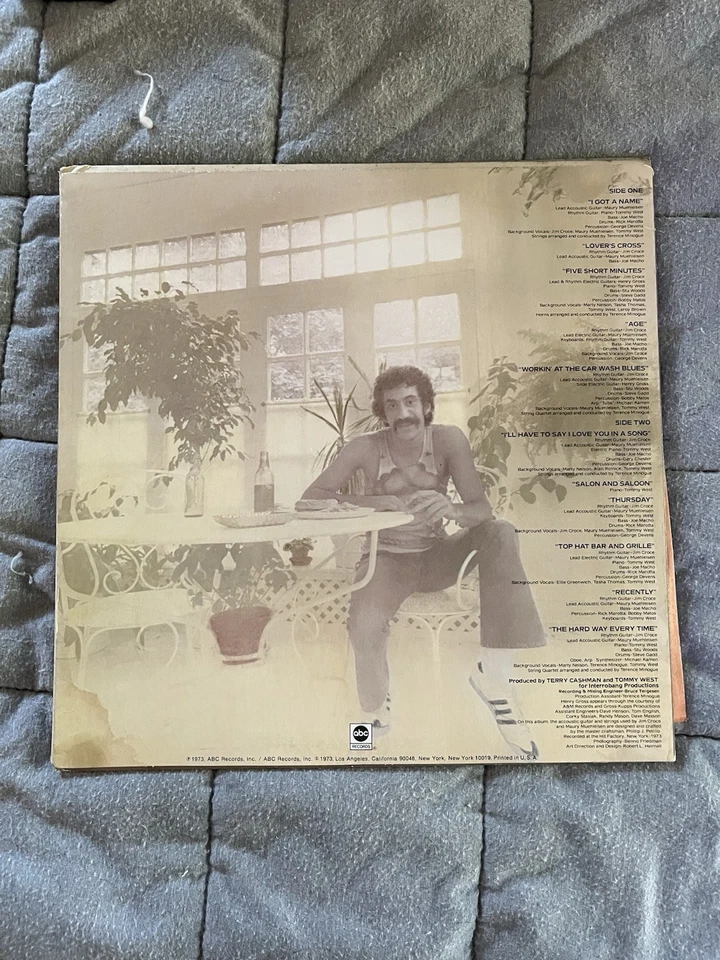JIM CROCE(3) Lps- I Got A Name, Life & Times, Mess w/ Jim Foto 4 de 4