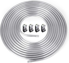 38 Od Aluminum Hard Fuel Line Tubing 25ft 0.039 Wall For Auto Fuel Systems