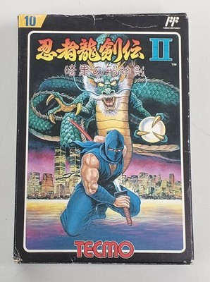 Tecmo Ninja Dragon Legend II Famicom Spiel mit Handbuch gebraucht