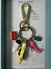 True to Form NYC Handbag Charm and Key Ring New York, NY