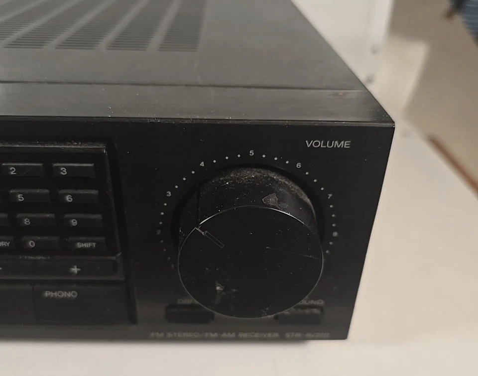 Sony STR-AV220 AM FM Stereo Receiver Tuner Tested - Image 3 of 4