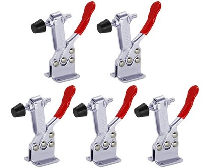 5 pack Hold Down Toggle Clamps Latch Antislip Red 201B Hand Tool 200Lbs