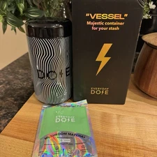 Everyday Dose Vessel Majestic Container Jar Stash Nice Barista Coffee NEW READ