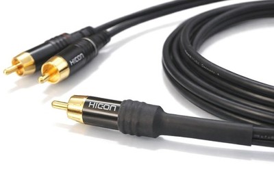 Sommer Cable Onyx 2025 High-End Cinch-Y-Kabel speziell für Subwoofer - Schwarz