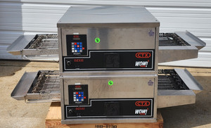 2021 MIDDLEBY MARSHALL DZ33T CTX ELECTRIC DOUBLE STACK PIZZA CONVEYOR OVENS