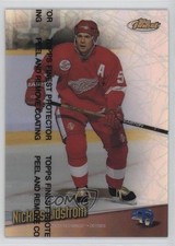 1998-99 Topps Finest Refractor Nicklas Lidstrom #119 HOF 9v7