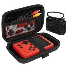 TOCCOOL Handheld Game Console Carrying Case, Protective Travel Retro Black