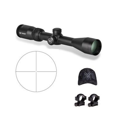 Vortex Crossfire II 3-9x40 Riflescope 1 In Scope Rings Hat Hunting