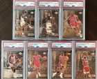 New Listing7 Card Lot 1998 UD Black Diamond Michael Jordan #1-#7