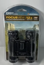 Celestron Focus View 12x25 Multi-Purpose 12x Magnified Binoculars
