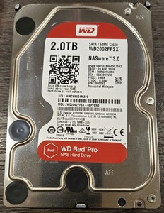 WD Red Pro 2TB WD2002FFSX 7200 RPM 64MB SATA NAS drives - Thoroughly Tested!