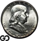 1952 Franklin Half Dollar, Full Bell Lines