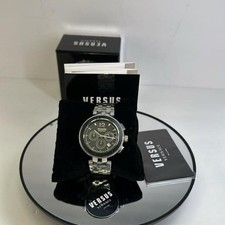 NEW AUTHENTIC VERSUS VERSACE LOGO GENT CHRONO BRACELET WATCH