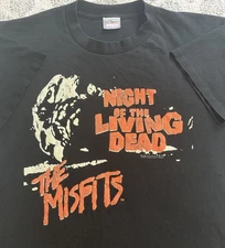 vintage The Misfits Shirt night of the living dead 1998 Souls Ablaze Eagles Dare