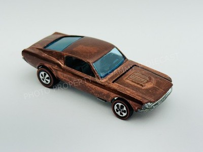 Hot Wheels Redline CUSTOM MUSTANG Copper HK Dark Interior