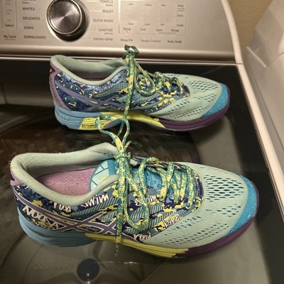 ASICS Gel Noosa Tri 12 Fresh Ice Guava Shoes Sneakers Walk Run Train Sz 7.5