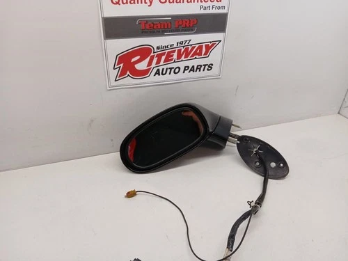 06-13 CORVETTE C6 LEFT DOOR MIRROR ASSEMBLY BLACK OPT CODE DD0 U2K 
