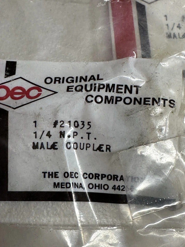 Lot Of 37 Brass Hose Barbs Fittings 1/4" Male NPT for 1/4" ID Hose Air Water New - Image 4 of 4