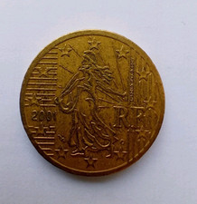 Frankreich 50 Cent Münze 2001 - Umlaufmünze