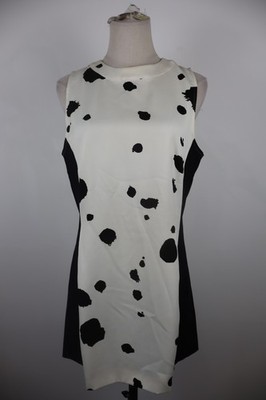Marella Kleid Kurz Ärmellos Frau Kleid Gr. 48 Frau Casual Vintage Kleid