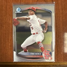 2025 Bowman - Chrome Prospects Tink Hence #BCP-101 (RC)