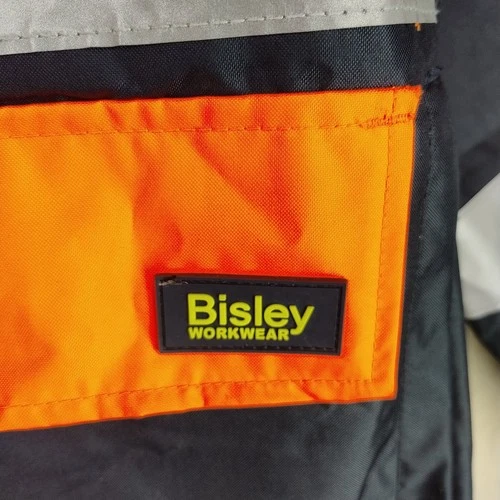 Bisley High Vis Heavy Duty Workwear Jacket Approved Standards Mens Size 2XL Poly image 10