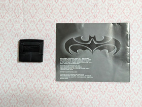 Batman & Robin (Game.com, 1997) Game Cartridge & Manual - Tested!