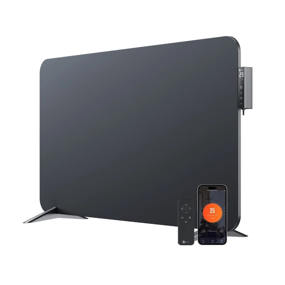 BRINGER Infrarotheizung 750W Elektroheizung Wandheizung Standgerät Thermostat WLAN APP