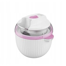 Macchina del gelato SECM 12 Silvercrest gelatiera yogurt freddi sorbetti rosa