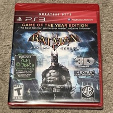Batman Arkham Asylum Game of the Year Edition  (PlayStation 3/ PS3) Brand New