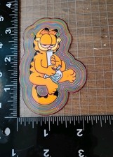 420 Stoner Garfield Funny Vinyl Decal Sticker