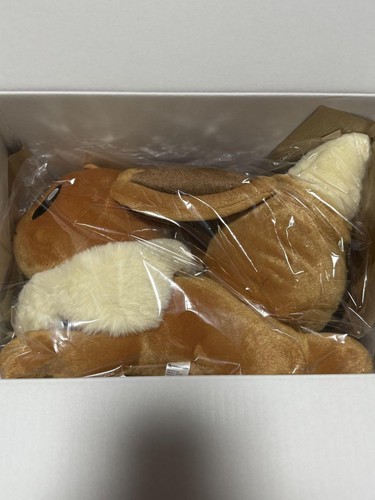 Pokemon Center Original Tamaño Natural Eevee Acostado Muñeco de Peluche Juguete Lindo Especial - Imagen 6 de 10