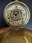 Elgin 975 17J Men's Vintage Antique Pocketwatch Runs Ornate Gold Tone