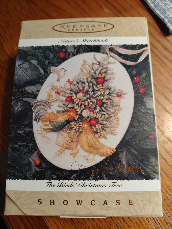 Marjolein Bastin The Birds Christmas Tree Ornament Hallmark Keepsake 1996