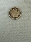 1916 Barber Dime-No Mint Mark-AU