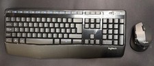 Logitech MK345 Wireless Combo Full-Sized Keyboard Mouse Spanish Layout