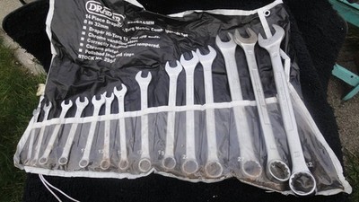 DRAPER 14 STÜCK HI-TORQ METRISCH KOMBI-SCHRAUBENSCHLÜSSEL-SET 8-32 MM