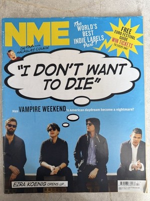 NME Magazine 27 April 2013 Vampire Weekend Ezra Koenig Modern Vampires City