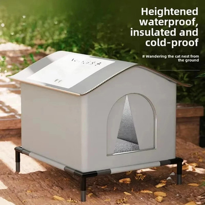 #ad #ad Large Heated Cat House for Outside Winter Insulated Cat Shelter Weatherproof $29.99